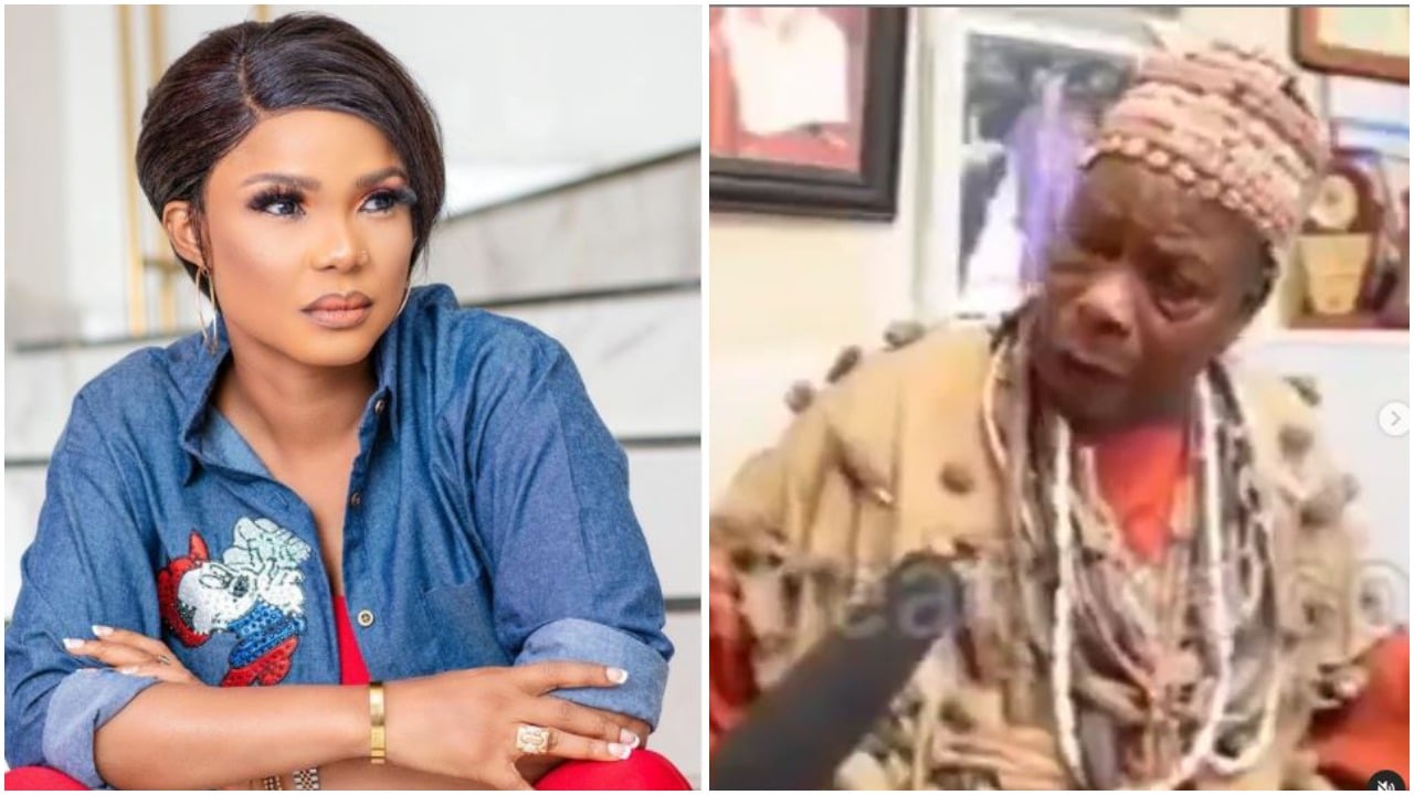 Iyabo Ojo and Herbalist 1