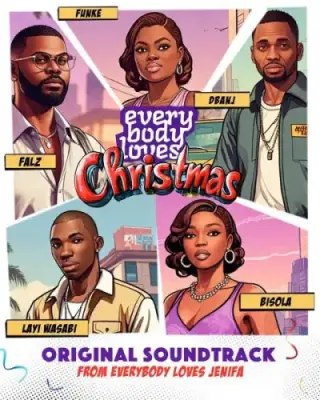 Funke Akindele - Everybody Loves Christmas Ft. Falz, D'banj, Waje