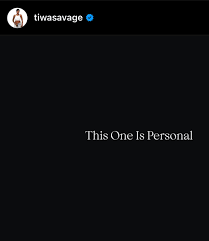 Tiwa Savage – This One Is Personal