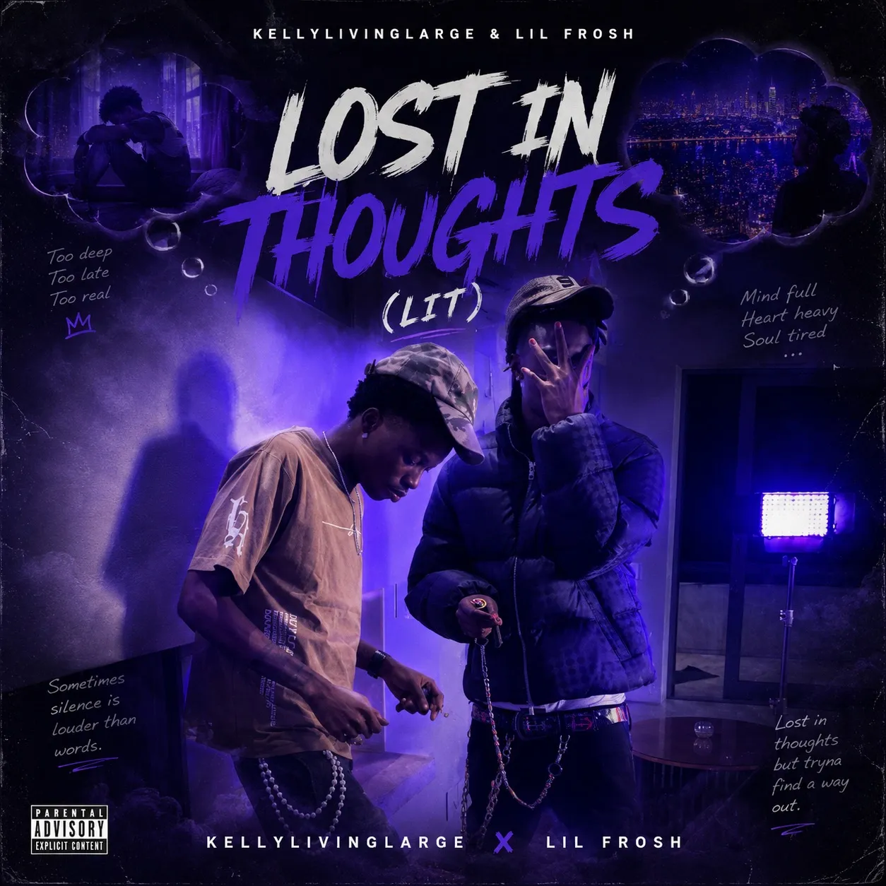 Kellylivinglarge – Lost in Thoughts (LIT) Ft. Lil Frosh
